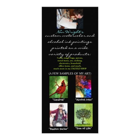 Brochure de Nan Carte rack (Devant)