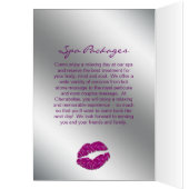 Brochure de salon Maquillage de beauté Artiste Cos (Intérieur (Gauche))