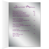 Brochure de salon Maquillage de beauté Artiste Cos (Intérieur (Droit))