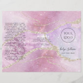 brochure d'effet fausse perle (Devant)