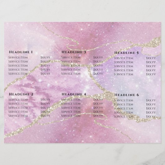 brochure d'effet fausse perle (Dos)