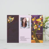 Brochure d'entreprise à trois pieds rustiques pour (Debout devant)