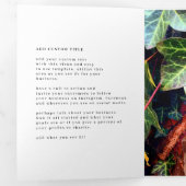 Brochure D'Entreprise Triple Photo Et Logo Moderne (Intérieur en premier)