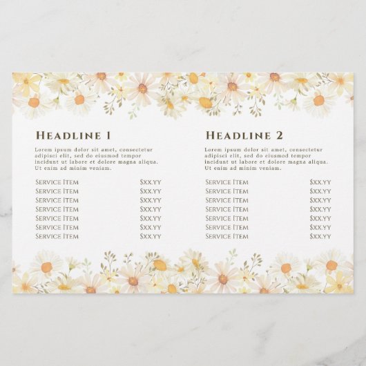 Brochure dépliée (Dos)