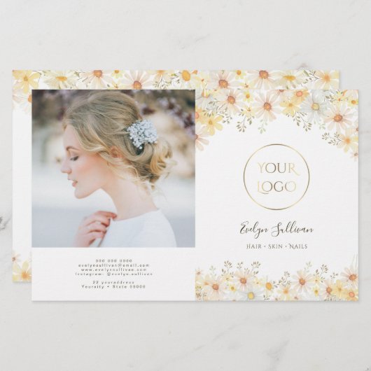 Brochure dépliée (Devant / Derrière)