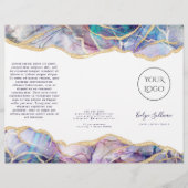 Brochure design Dark Opal (Devant)