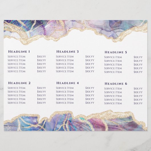 Brochure design Dark Opal (Dos)