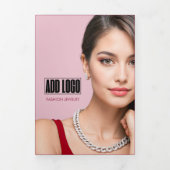Brochure du logo d'entreprise pour bijoux de mode  (Page de couverture)