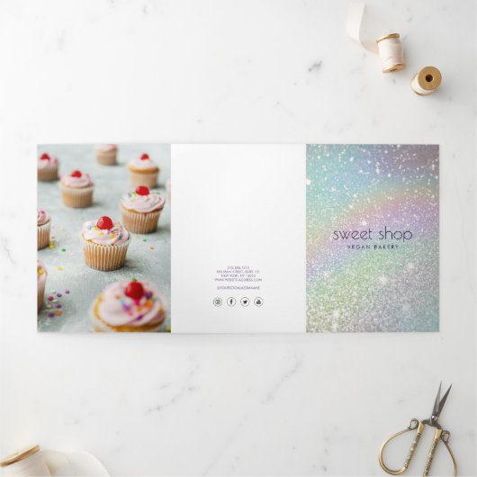 Brochure du menu de traiteur de la boulangerie Pai (Extérieur)