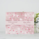 Brochure du menu du service de faux feuillard (Debout devant)