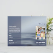 Brochure du programme funéraire (Debout devant)