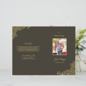 Brochure du programme funéraire (Debout devant)