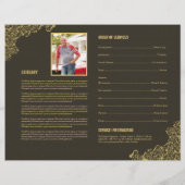 Brochure du programme funéraire (Dos)