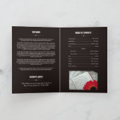 Brochure du programme Memorial (Intérieur)