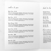 Brochure Elégante Faux Gold Dragonfly Duo Taupe (Intérieur en premier)