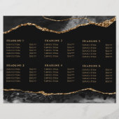 brochure en or noir (Dos)