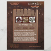 Brochure et prospectus de vente de gâteaux de boul (Dos)