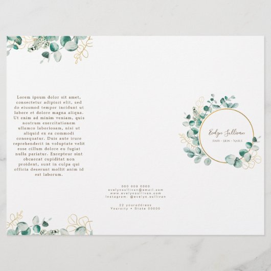 Brochure Eucalyptus (Devant)