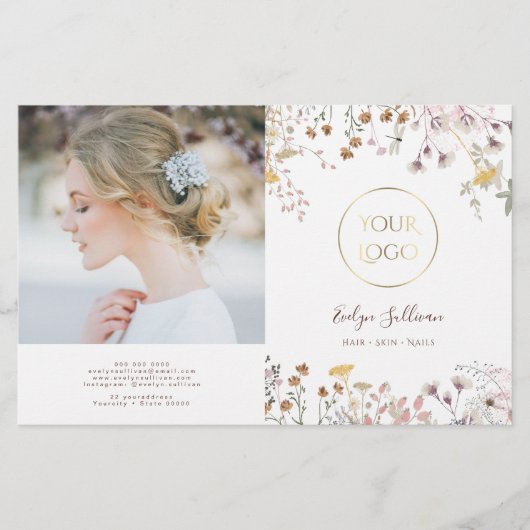 brochure fleur sauvage (Devant)