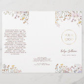 brochure fleur sauvage (Devant)