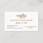 Brochure florale Boulangerie Carte de fidélité pla (Dos)