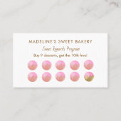 Brochure florale Boulangerie Carte de fidélité pla (Devant)