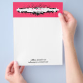 Brochure florale / prospectus (main)