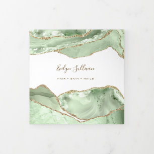 Brochure Jade Green Agate Triple