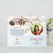 Brochure Modèle du programme funéraire (Debout devant)