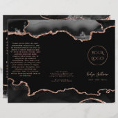 brochure noire (Devant / Derrière)