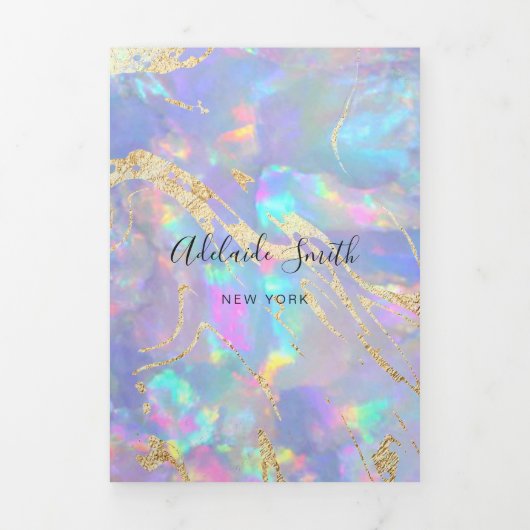 Brochure Opal Tri-Fold (Page de couverture)