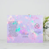 brochure opale violet (Debout devant)
