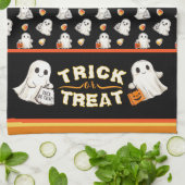 Brochure ou traitement serviette de cuisine (Plié)