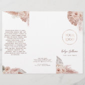Brochure over Boho rozen (Voorkant)