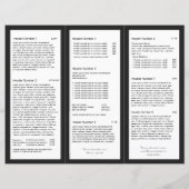 Brochure over energie-Healer Tri-Fold (Achterkant)