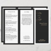 Brochure over energie-Healer Tri-Fold (Voorkant / Achterkant)