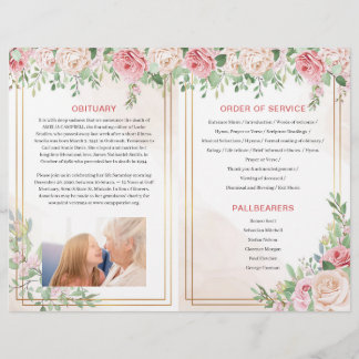 Brochure over het begrafenisprogramma | Regeling R