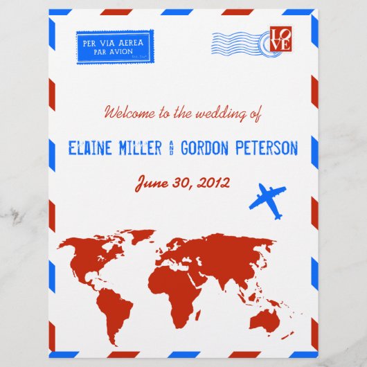 brochure over het programma voor het uitzenden va (Voorkant)