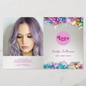 Brochure over iriserende kristallen (Voorkant)