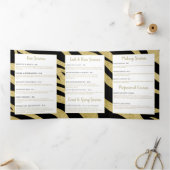 Brochure over schoonheidsdiensten drieluik kaart (Binnen)