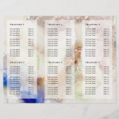 Brochure over waterverf en goudfolie (Achterkant)