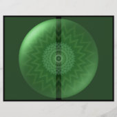 Brochure pliante Coeur Chakra Tri (Dos)