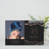 brochure pliée en agneau noir (Debout devant)