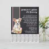 Brochure pour animaux de compagnie (Debout devant)