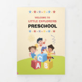 Brochure préscolaire personnalisable (Page de couverture)