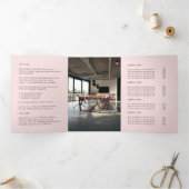 Brochure professionnelle Blush Pink (Intérieur)