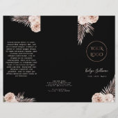 Brochure rose tropicale (Devant)