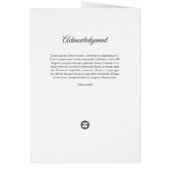 Brochure Sjabloon (Achterkant)