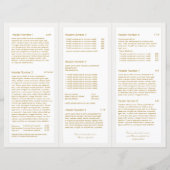 Brochure Spa TriFold pour salon de coiffure vert c (Dos)