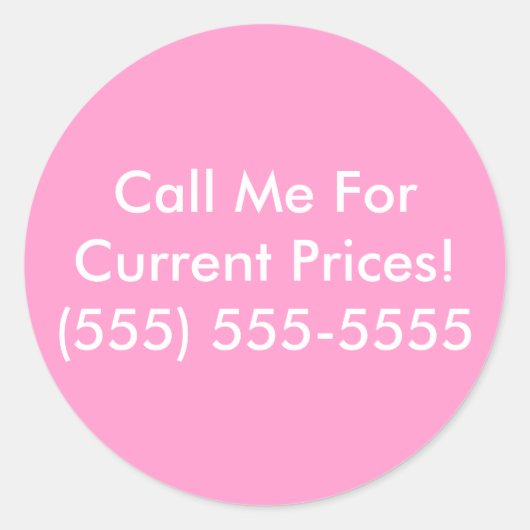 Brochure Sticker (Voorkant)